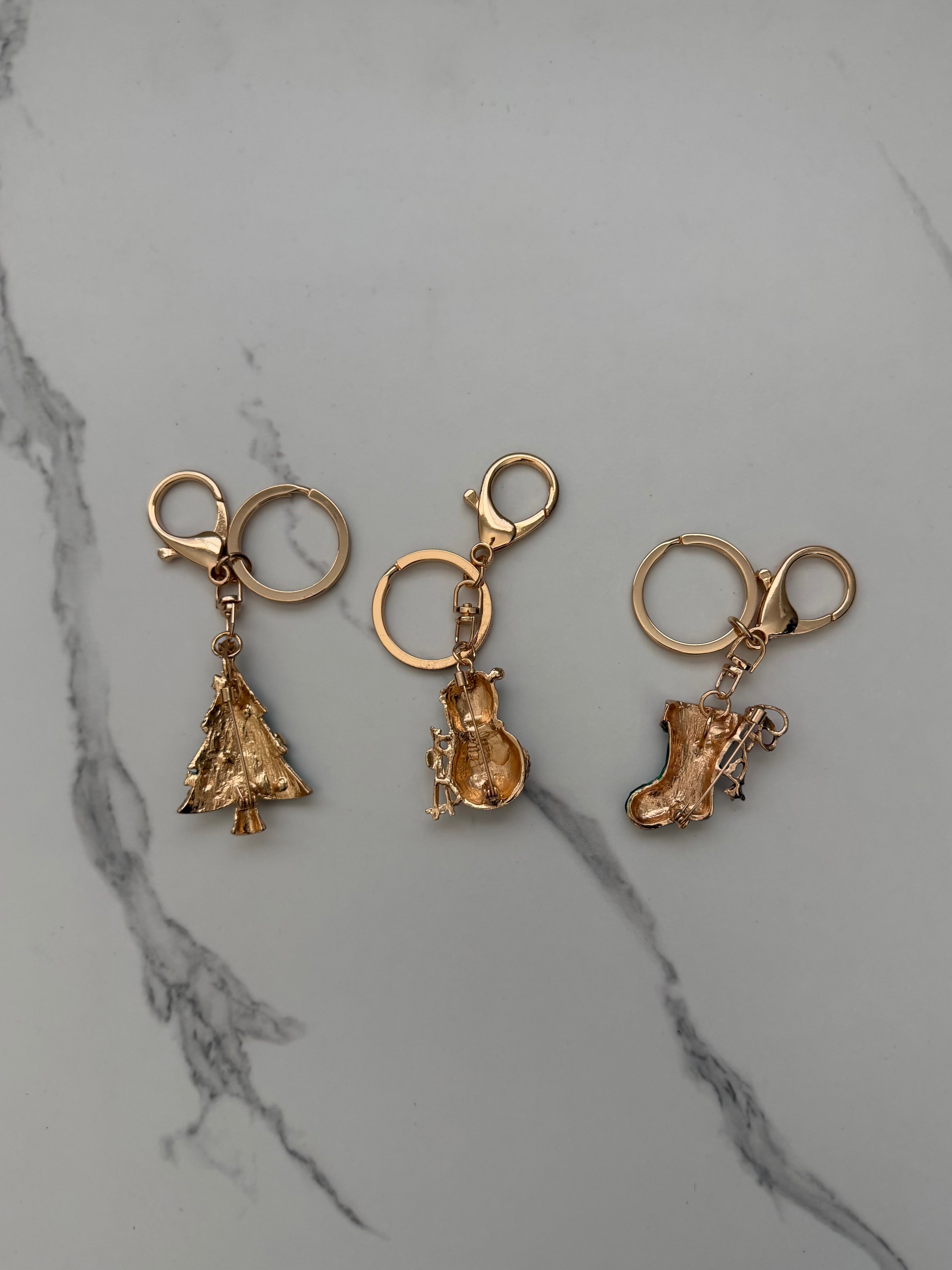 Holiday Keychains 🎄☃️