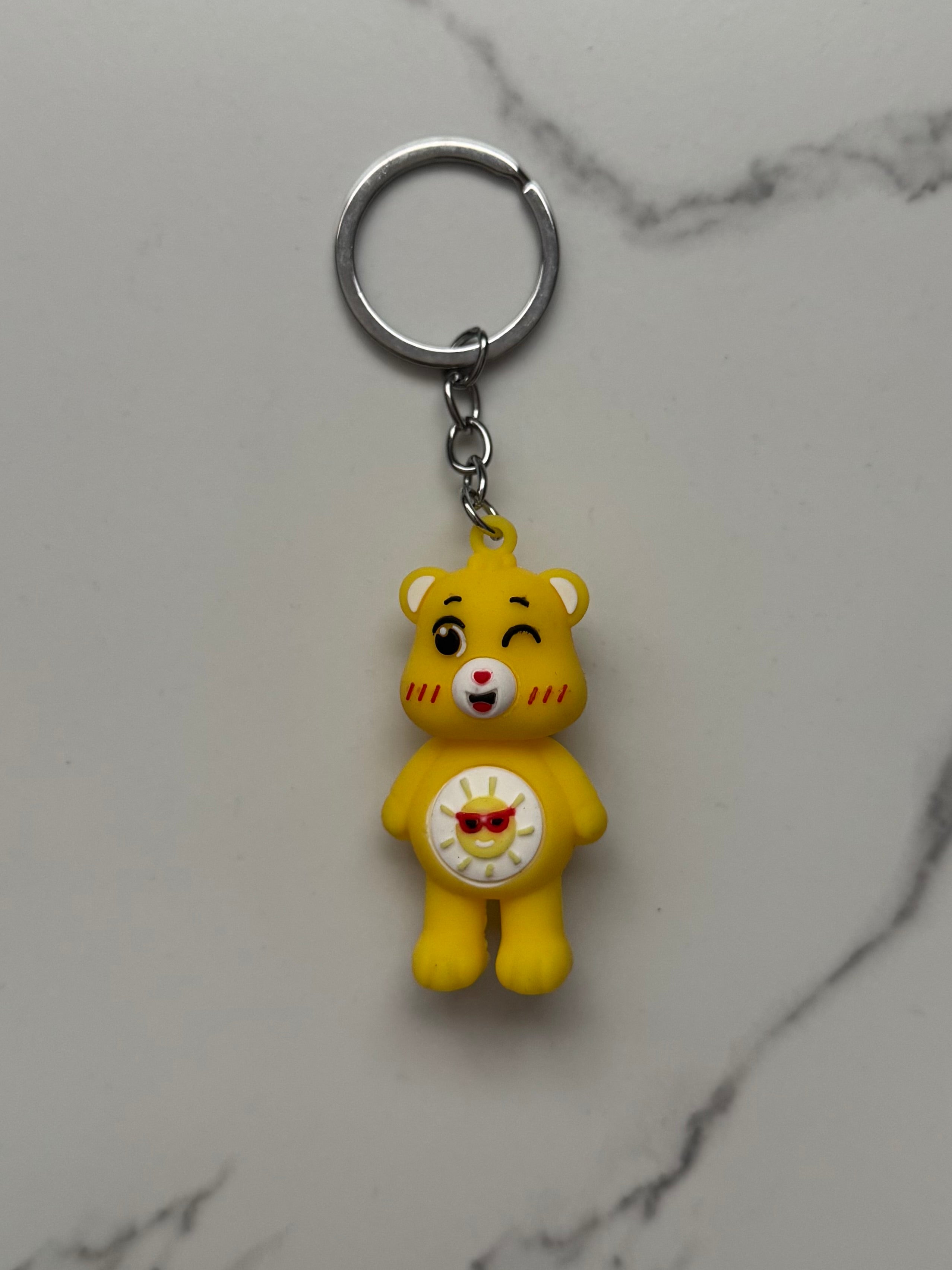 Care Bear Keychains 🩷💛💚💙