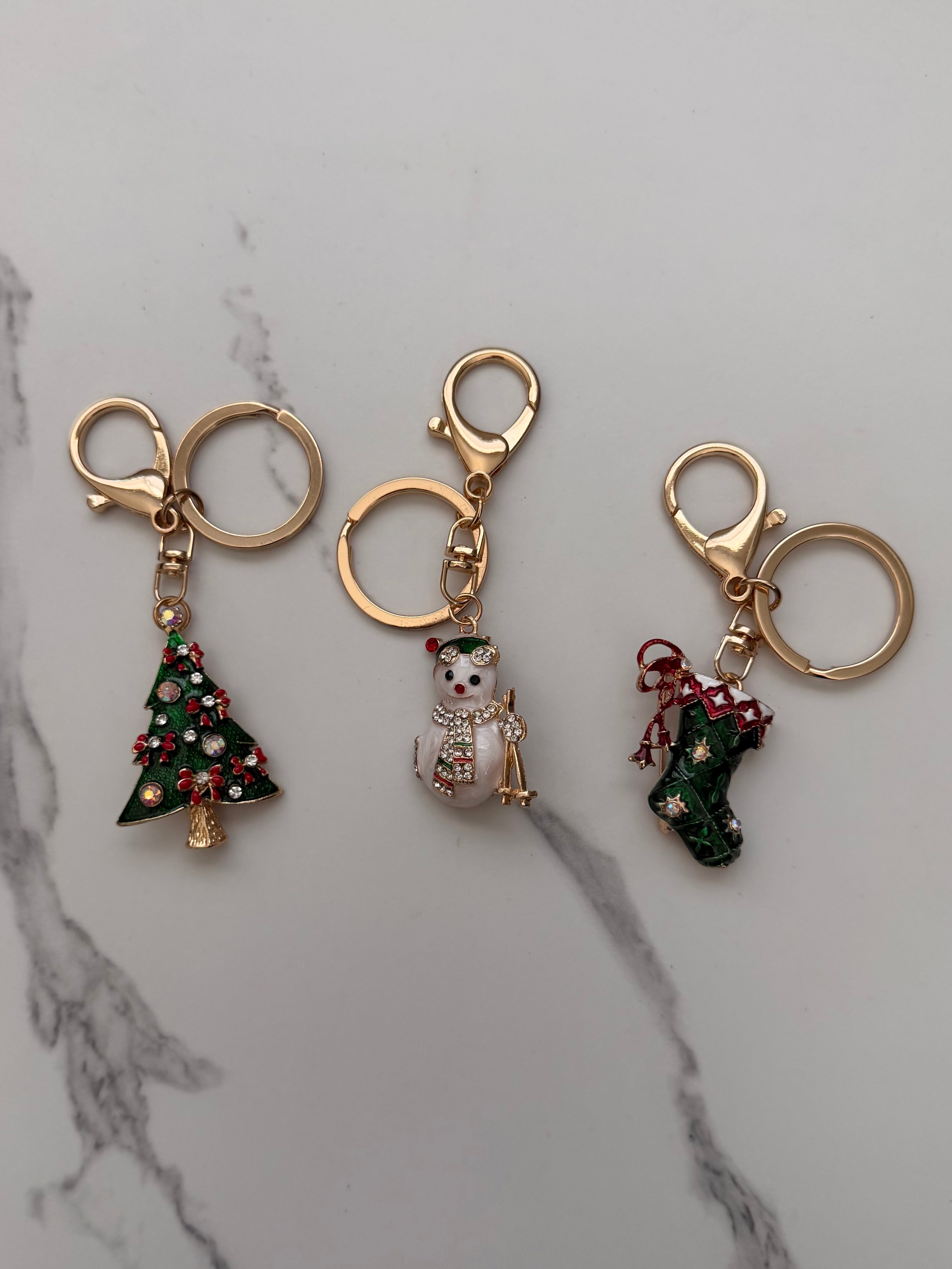 Holiday Keychains 🎄☃️