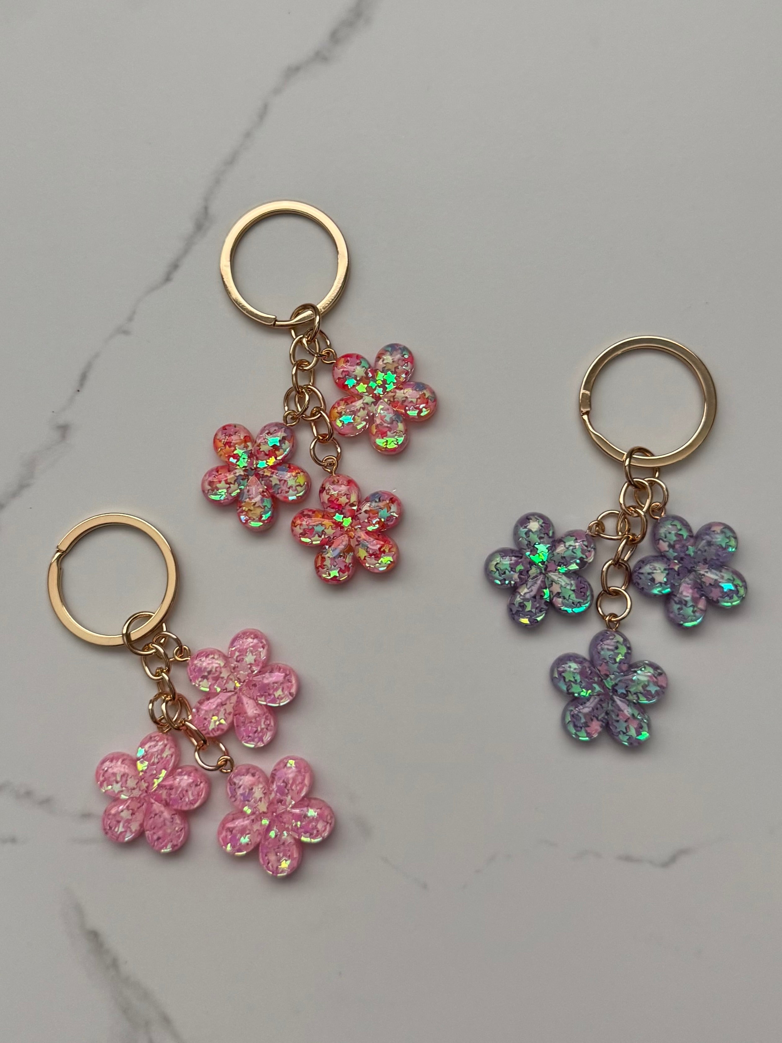 3D Sparkly Flower 🌸